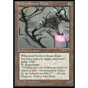 Magic löskort: Alliances: Soldevi Steam Beast v.2