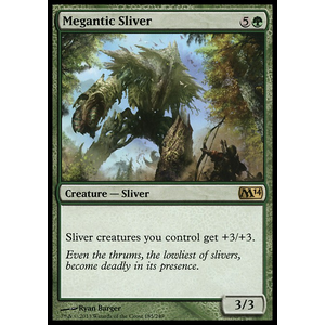 Magic löskort: Magic 2014: Megantic Sliver