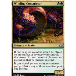 Magic löskort: Aether Revolt: Winding Constrictor