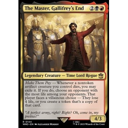 Magic löskort: Universes Beyond: Doctor Who: The Master, Gallifrey's End