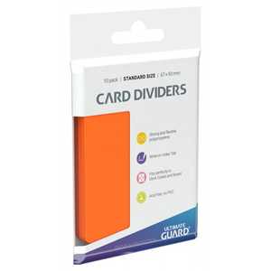 Ultimate Guard Card Dividers Orange (10)
