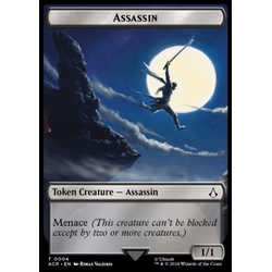 Magic löskort: Assassin's Creed: Assassin Token (C 1/1) // Treasure Token