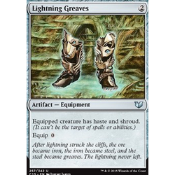 Magic löskort: Commander 2015: Lightning Greaves