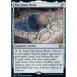 Magic löskort: The Brothers' War: The Stone Brain