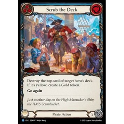 FaB Löskort: High Seas: Scrub the Deck (Rainbow Foil)