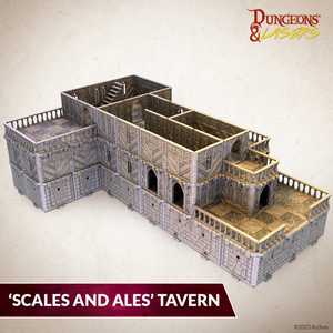 Dungeons & Lasers: "Scales & Ales" Tavern