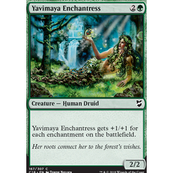 Magic löskort: Commander 2018: Yavimaya Enchantress