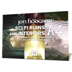 Jon Hodgson Backdrops: Sci-Fi Ruins and Interiors (A4)
