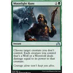 Magic löskort: Shadows over Innistrad: Moonlight Hunt