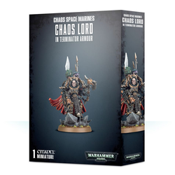 Chaos Space Marines Lord in Terminator Armour