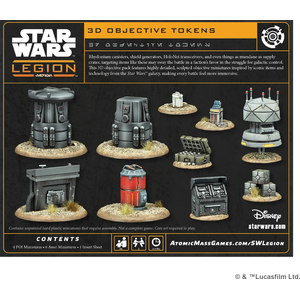 Star Wars: Legion -  3D Objective Tokens