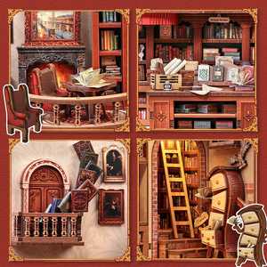 Miniature House: Thames Bookstore