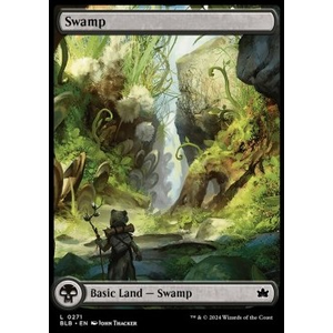 Magic löskort: Bloomburrow: Swamp (V.2)
