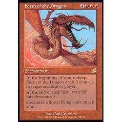 Magic löskort: Scourge: Form of the Dragon