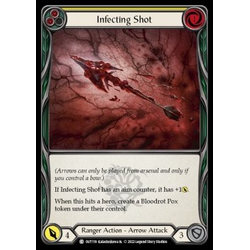 FaB Löskort: Outsiders: Infecting Shot (Yellow) (Rainbow Foil)