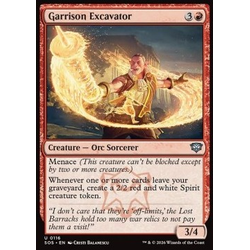 Magic löskort: Secrets of Strixhaven: Garrison Excavator