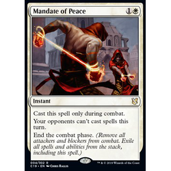 Magic löskort: Commander 2019: Mandate of Peace