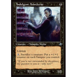 Magic löskort: Magic: Innistrad Remastered: Indulgent Aristocrat (alternative art)