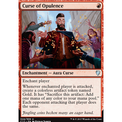 Magic löskort: Commander 2017: Curse of Opulence