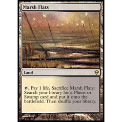 Magic löskort: Zendikar: Marsh Flats
