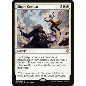 Magic löskort: War of the Spark: Single Combat