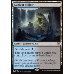 Magic löskort: Magic: Commander: Aetherdrift: Sunken Hollow