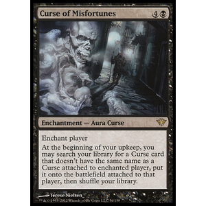Magic löskort: Dark Ascension: Curse of Misfortunes