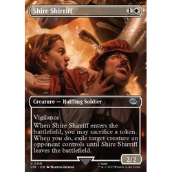 Magic löskort: The Lord of the Rings: Tales of Middle-earth: Shire Shirriff (alternative art)