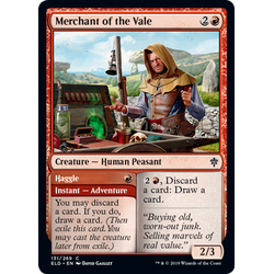 Magic löskort: Throne of Eldraine: Merchant of the Vale