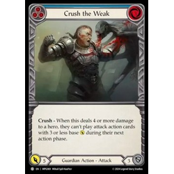 FaB Löskort: Mastery Pack: Guardian: Crush the Weak (Blue)