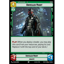 Star Wars: Unlimited Löskort: Secrets of Power: Unveiled Might