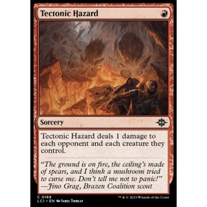 Magic löskort: The Lost Caverns of Ixalan: Tectonic Hazard