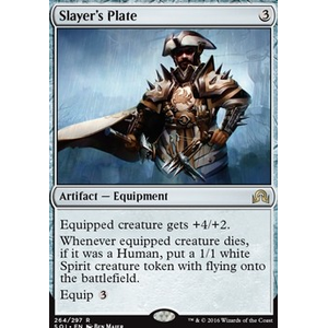 Magic löskort: Shadows over Innistrad: Slayer's Plate