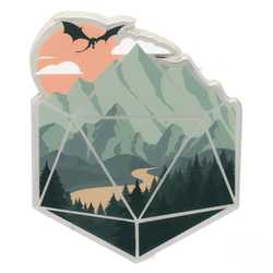 A D20 Scene Pin