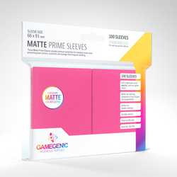 Card Sleeves Standard Matte Prime Pink (100) (GameGenic)