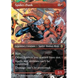 Magic löskort: Magic: the Gathering: Marvel's Spider-Man: Spider-Punk (alternative art)