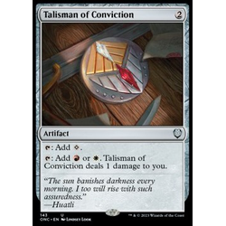 Magic löskort: Commander: Phyrexia: All Will Be One: Talisman of Conviction