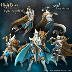 High Elves: Leonid Axe Warriors