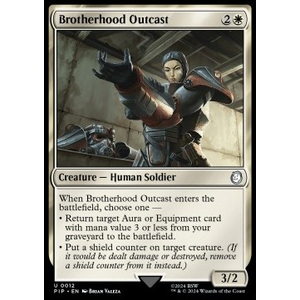 Magic löskort: Universes Beyond: Fallout: Brotherhood Outcast