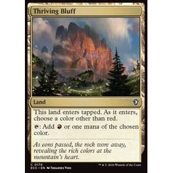 Magic löskort: Magic: Commander: Lorwyn Eclipsed: Thriving Bluff