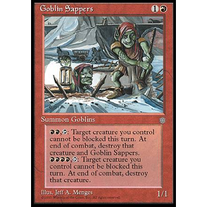 Magic löskort: Ice Age: Goblin Sappers