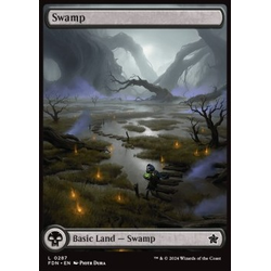 Magic löskort: Magic: The Gathering Foundations: Swamp (v.2)