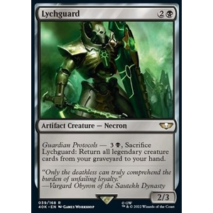 Magic löskort: Universes Beyond: Warhammer 40,000: Lychguard
