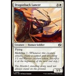 Magic löskort: Tarkir: Dragonstorm: Dragonback Lancer (Foil)