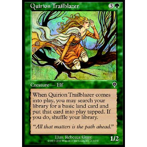 Magic löskort: Invasion: Quirion Trailblazer