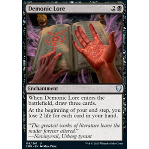 Magic löskort: Commander Legends: Demonic Lore