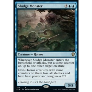 Magic löskort: Commander Legends: Battle for Baldur's Gate: Sludge Monster
