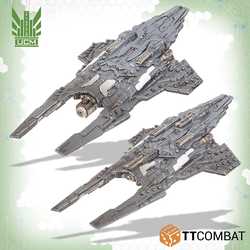 Dropfleet Commander: UCM Titania Cruisers