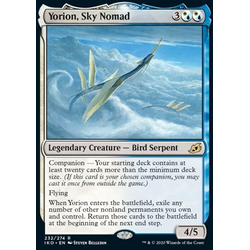 Magic löskort: Ikoria: Lair of Behemoths: Yorion, Sky Nomad (Foil)