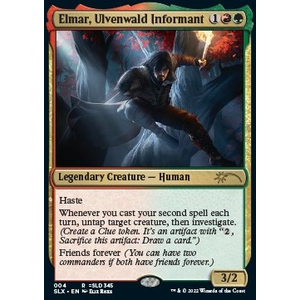 Magic löskort:  Universes Within: Elmar, Ulvenwald Informant